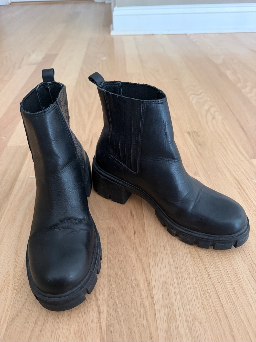 Steve Madden Black Boots
